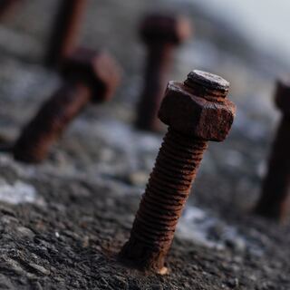 rusty bolts